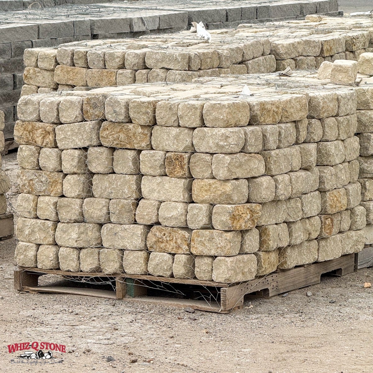 Whiz-Q Stone | Sandstone 4 -6 Chopped Tan