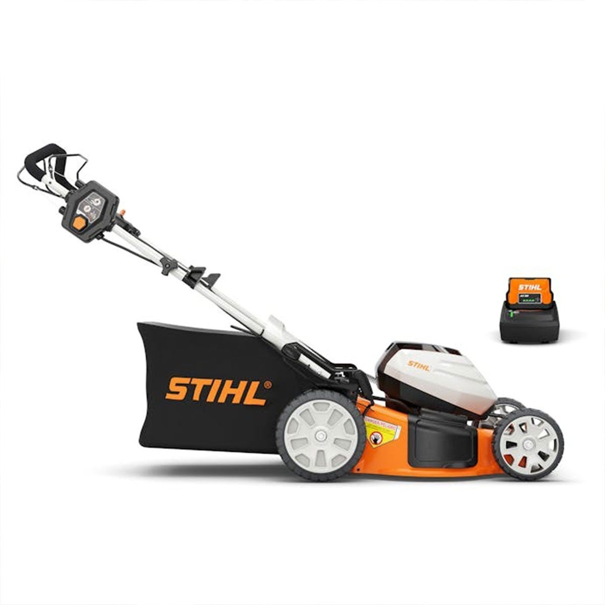 Whiz Q Stone STIHL RMA 460 V Lithium Ion Lawn Mower w Battery Charger 18 Deck